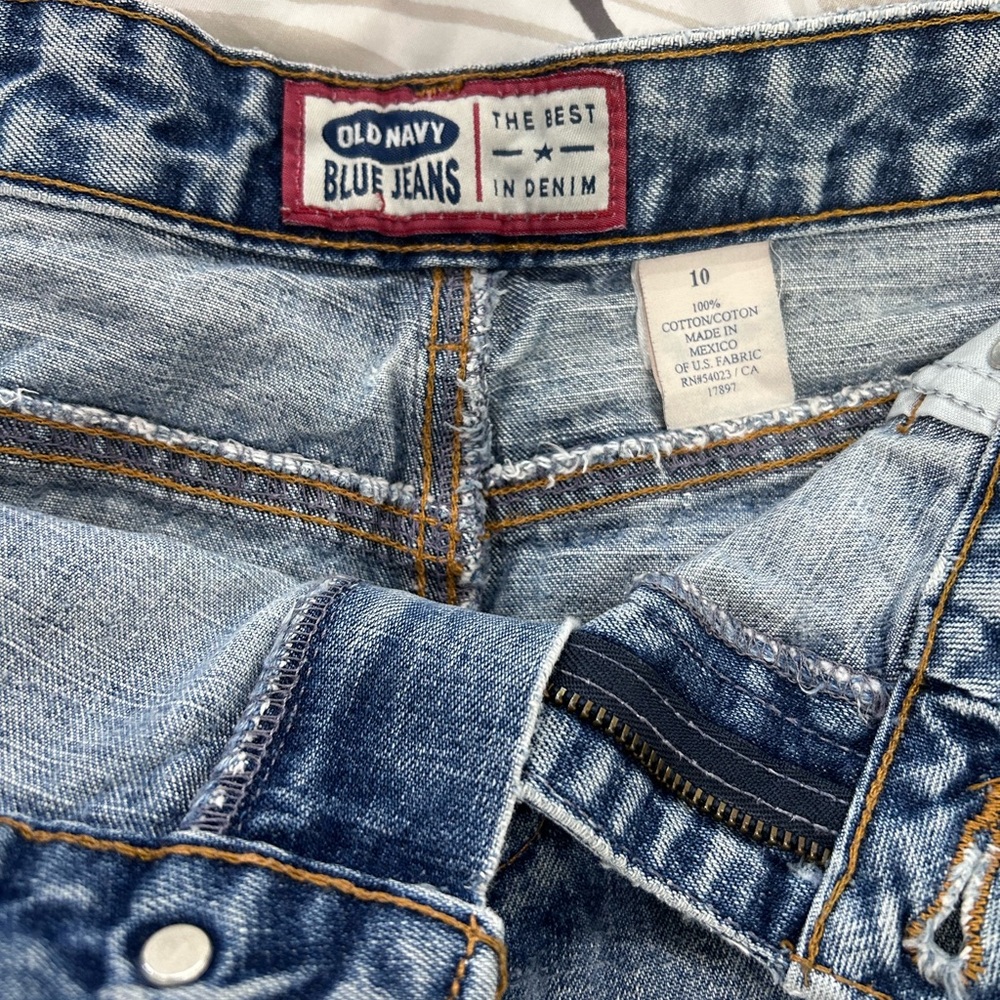 💥PRICE⬇️ OLD NAVY • “Blue Jeans” Mini Skirt  •  size 10 • - Picture 6 of 7